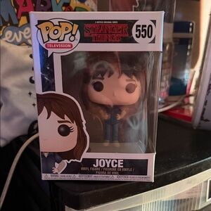 Funko Pop Television Joyce Figure - Brown and Blue